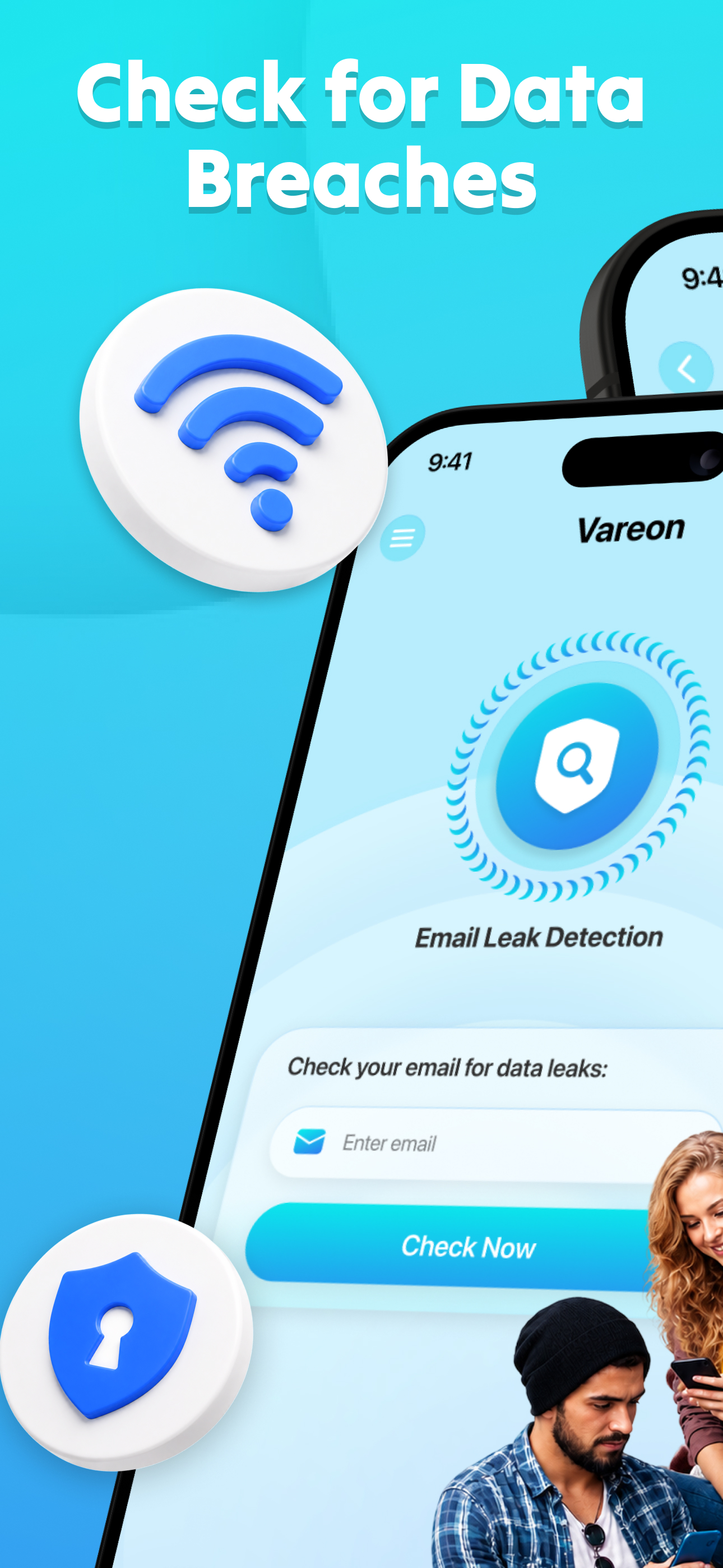 App screen – server list